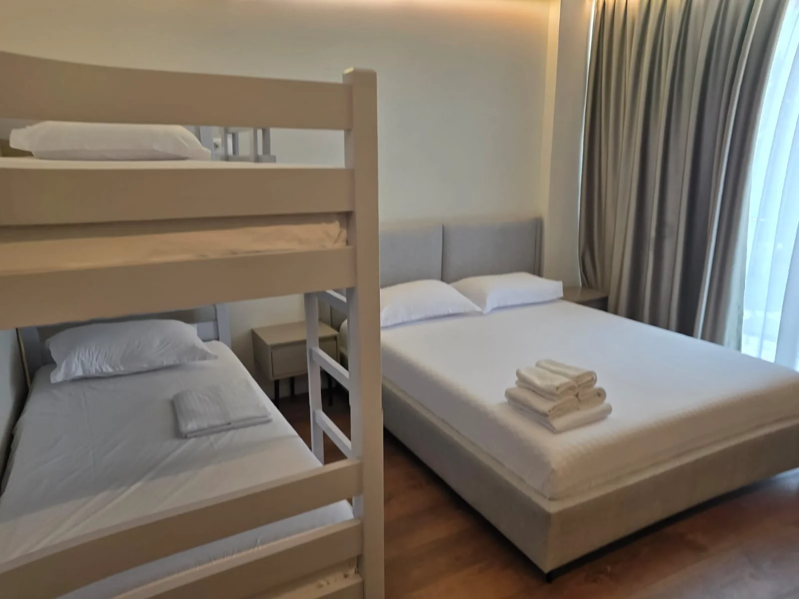 Quadruple room ground floor (with balcony)